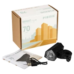 FIONIC Bright F 70 USB Fietslamp Vooraan