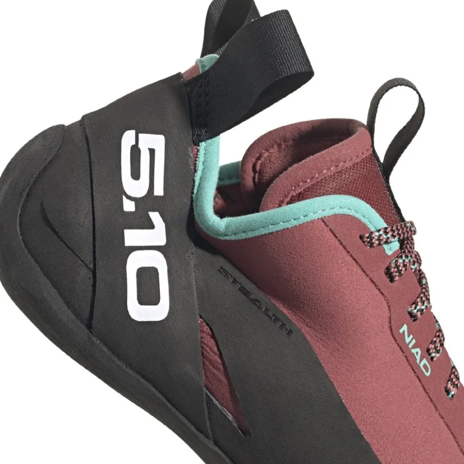 Klim- En Boulderschoenen|Klims- & Boulderschoenen < Five Ten Niad Lace Klimschoenen Dames - Core Black / Crew Red / Acid Mint