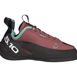 Klim- En Boulderschoenen|Klims- & Boulderschoenen < Five Ten Niad Lace Klimschoenen Dames - Core Black / Crew Red / Acid Mint