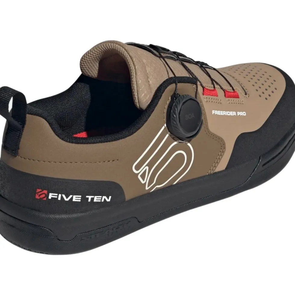 Five Ten Freerider Pro Boa MTB-Schoenen Heren - Cardboard / Owhite / Core Black