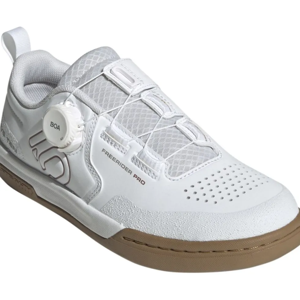 Five Ten Freerider Pro Boa MTB-Schoenen Dames - Footwear White / Warm Clay / Grey Three