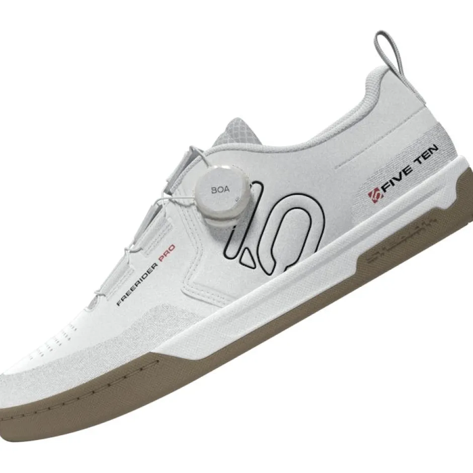 Mtb-Schoenen|Mtb-Schoenen < Five Ten Freerider Pro Boa MTB-Schoenen Heren - Footwear White / Core Black / Red