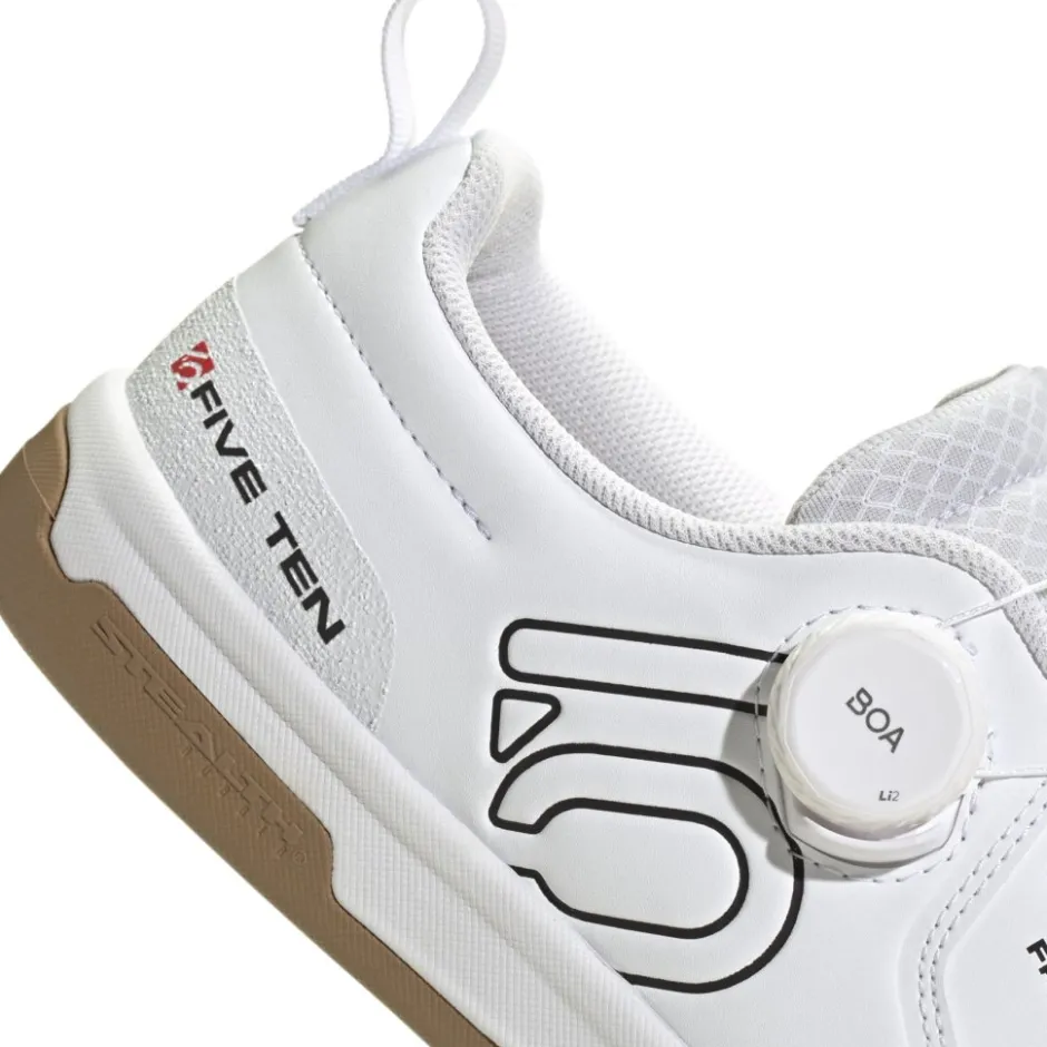 Mtb-Schoenen|Mtb-Schoenen < Five Ten Freerider Pro Boa MTB-Schoenen Heren - Footwear White / Core Black / Red