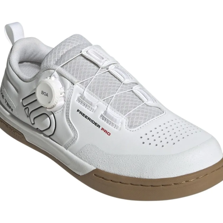 Mtb-Schoenen|Mtb-Schoenen < Five Ten Freerider Pro Boa MTB-Schoenen Heren - Footwear White / Core Black / Red