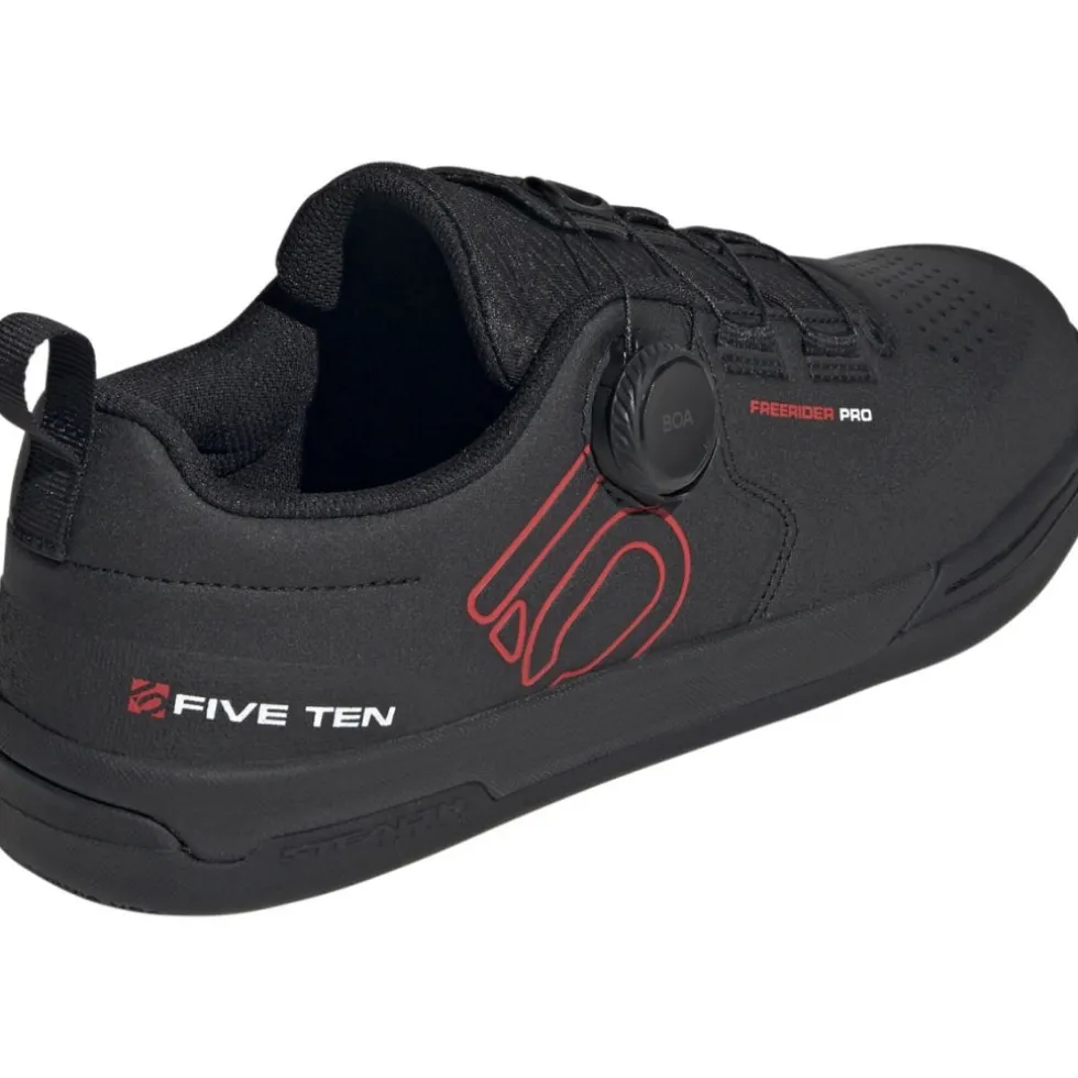 Five Ten Freerider Pro Boa MTB-Schoenen Heren - Core Black / Red / Footwear White