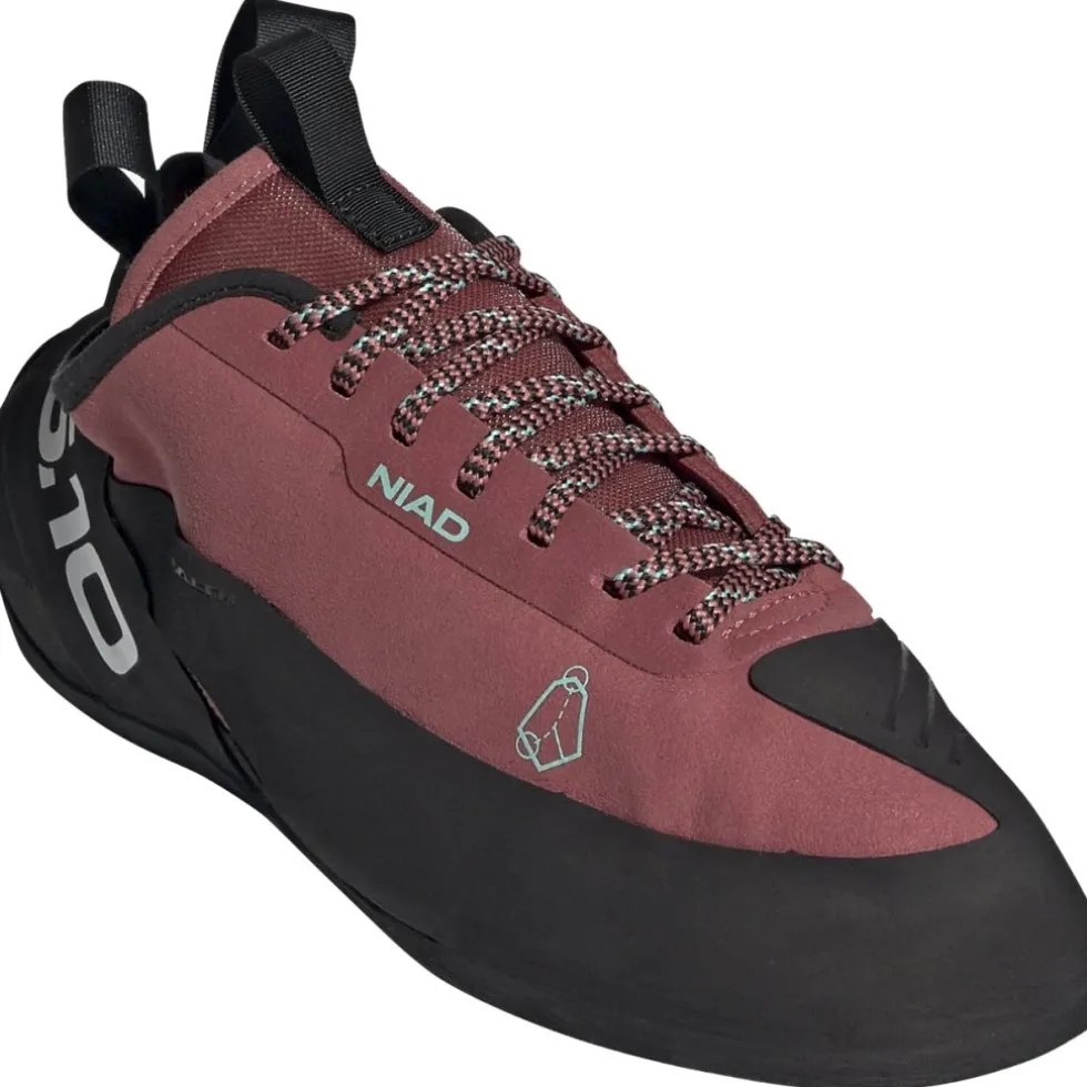 Five Ten Niad Lace Klimschoenen Heren - Core Black / Crew Red / Acid Mint