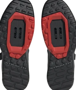 Five Ten Trailcross Clip-In MTB-Schoenen Dames - Core Black / Grey Three / Red