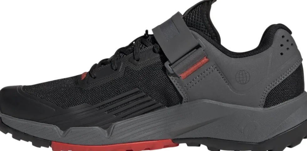Five Ten Trailcross Clip-In MTB-Schoenen Dames - Core Black / Grey Three / Red
