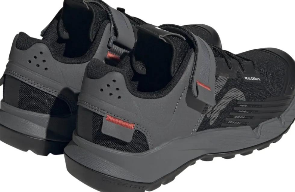 Five Ten Trailcross Clip-In MTB-Schoenen Dames - Core Black / Grey Three / Red