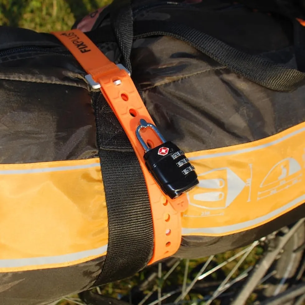 FixPlus Lock Set for Straps Cijferslot - zwart/zilver
