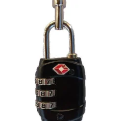 FixPlus Lock Set for Straps Cijferslot - zwart/zilver