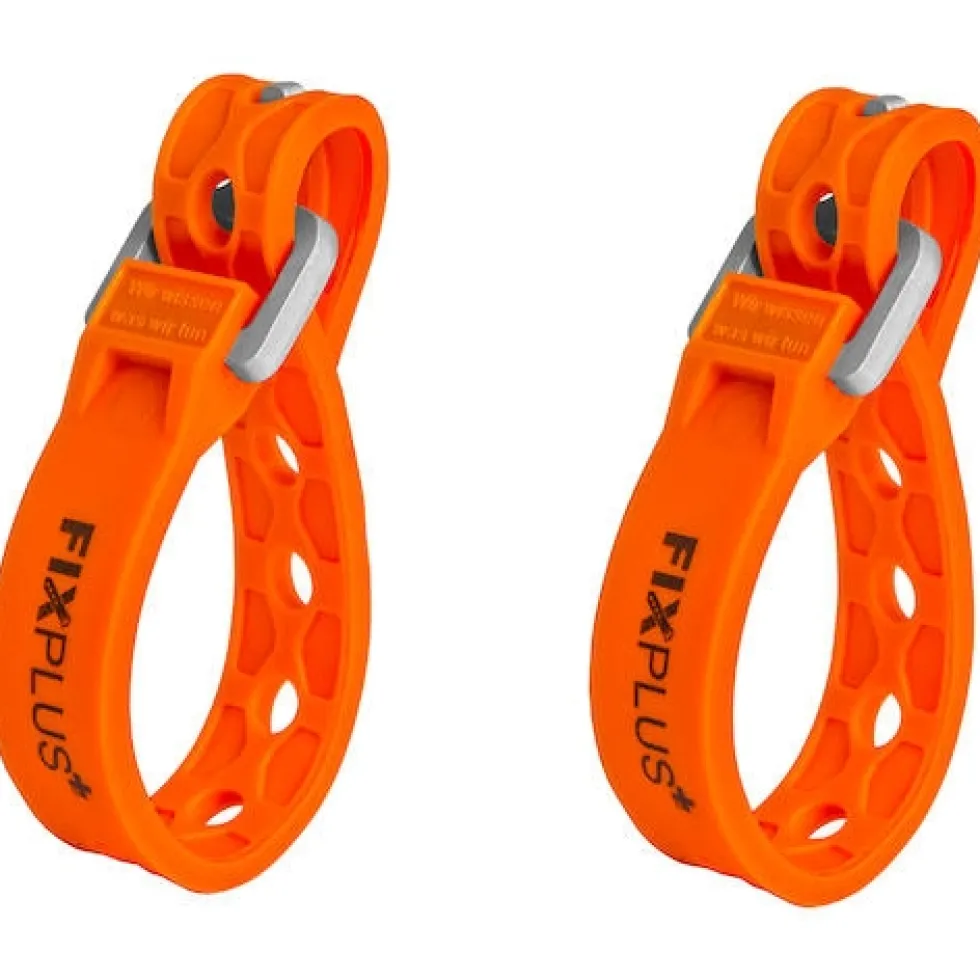 FixPlus Nano/Slim Fit Strap Elastische Band 15cm - 2 Stück - oranje