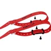 FixPlus Strap Anchor 2 pcs. incl. 2x Strap Red 46cm - black/red