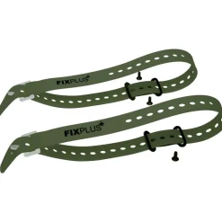 FixPlus Strap Anchor 2 pcs. incl. 2x Strap Olive 66cm - black/olive