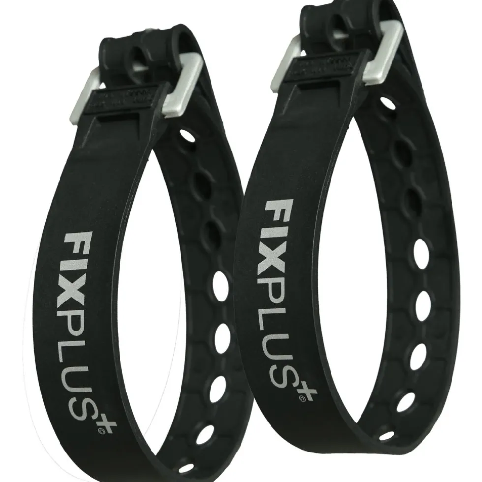 FixPlus Strap Elastische Band 23cm - 2 Stück - zwart