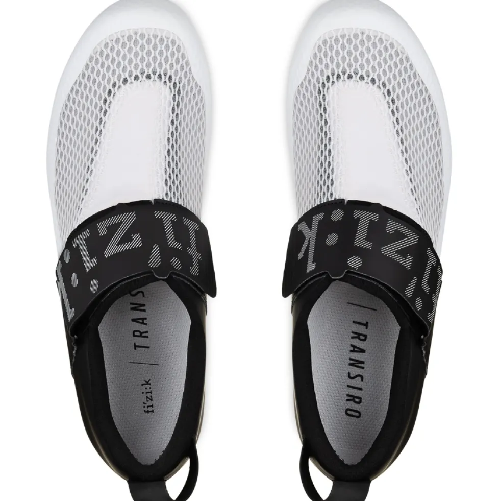 Fizik Transiro Hydra Triatlon-Schoenen Unisex - Wit / Zwart