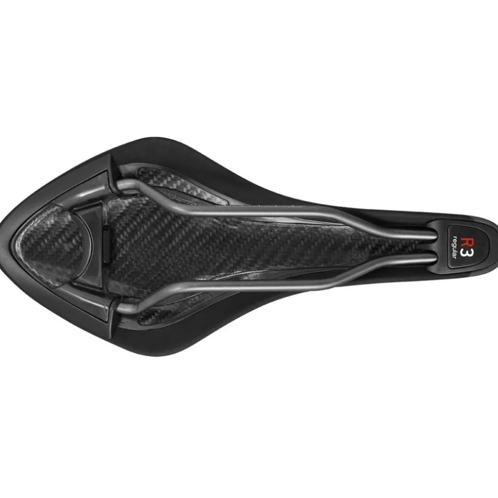 Fizik Arione R3 K:ium Regular Saddle - Snake - black / black / white