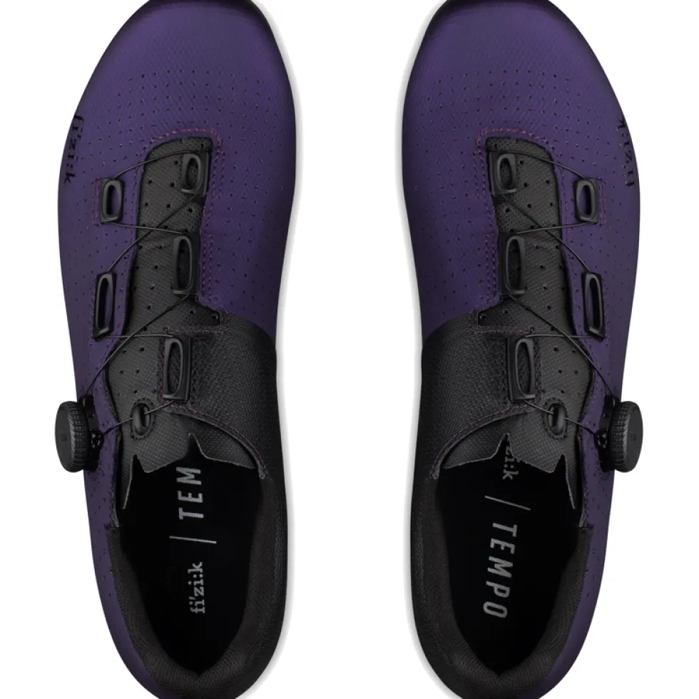 Fizik Tempo Decos Carbon Racefietsschoenen Unisex - aubergine-zwart