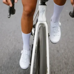 Fizik Tempo Decos Carbon Racefietsschoenen Unisex - Wide - wit/zwart