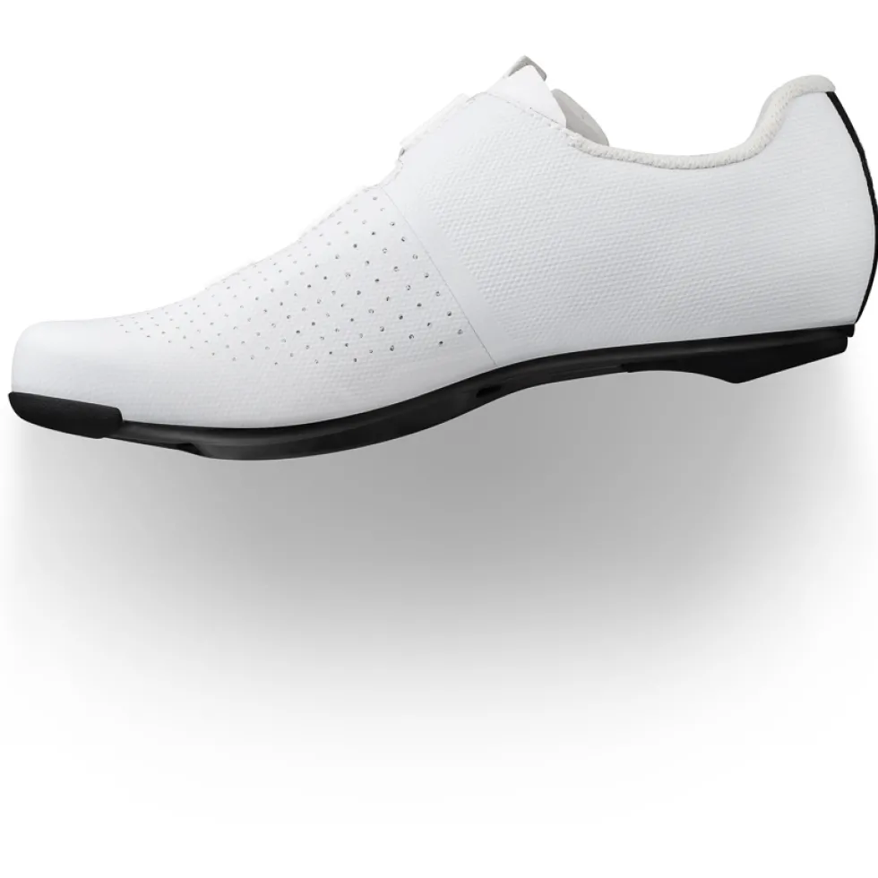 Fizik Tempo Decos Carbon Racefietsschoenen Unisex - Wide - wit/zwart