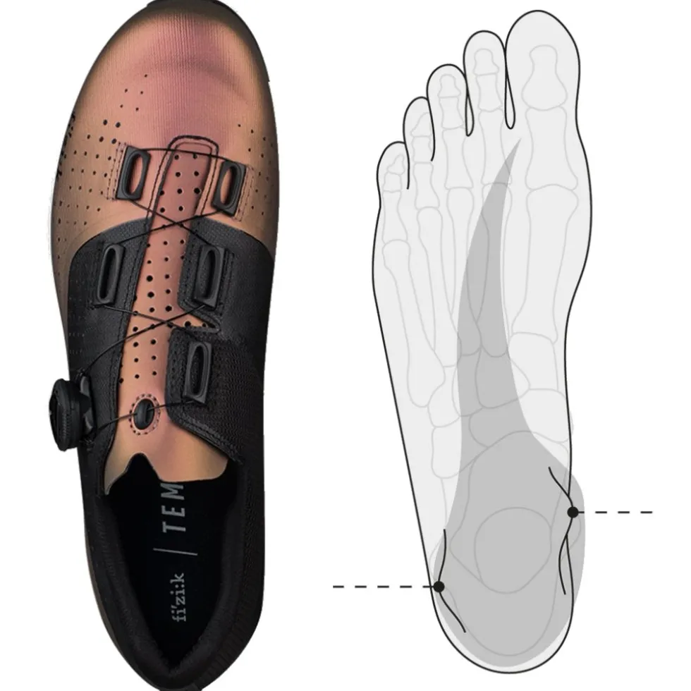 Fizik Tempo Overcurve R4 Iridescent Racefietsschoenen - beetle/zwart