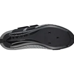 Wielrenschoenen|Wielrenschoenen < Fizik Tempo Powerstrap R5 Racefietsschoenen Unisex - Reflecterend grijs/zwart