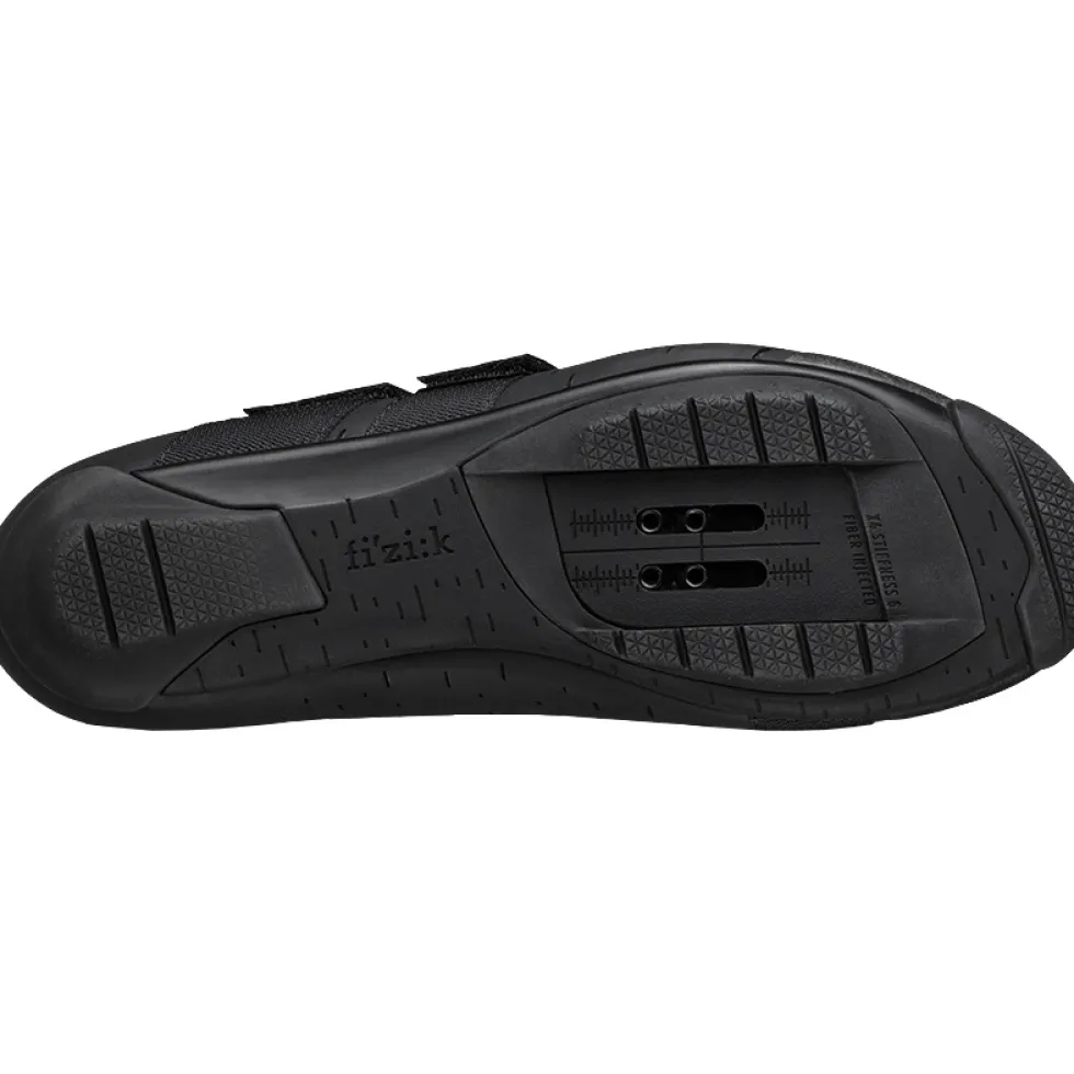 Fizik Terra Powerstrap X4 Gravel-Schoenen Unisex - zwart/zwart