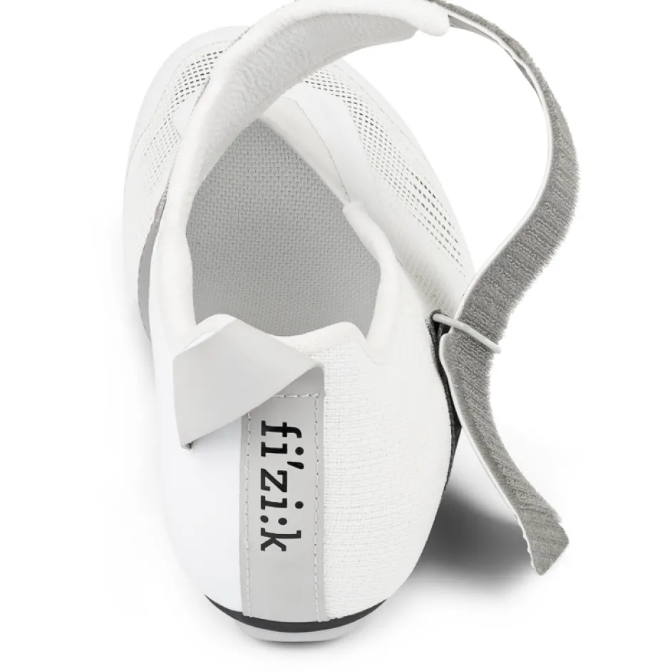 Schoenen|Triathlon Schoenen < Fizik Transiro Hydra Aeroweave Carbon Triatlon-Schoenen Heren - Wit / Zilver