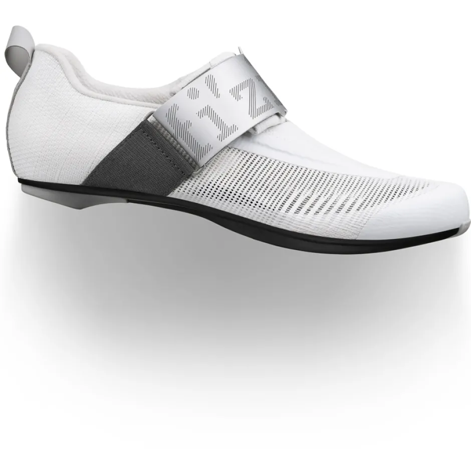Schoenen|Triathlon Schoenen < Fizik Transiro Hydra Aeroweave Carbon Triatlon-Schoenen Heren - Wit / Zilver