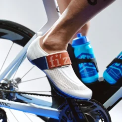 Schoenen|Triathlon Schoenen < Fizik Transiro Hydra Aeroweave Carbon Triatlon-Schoenen Heren - Wit / Zilver
