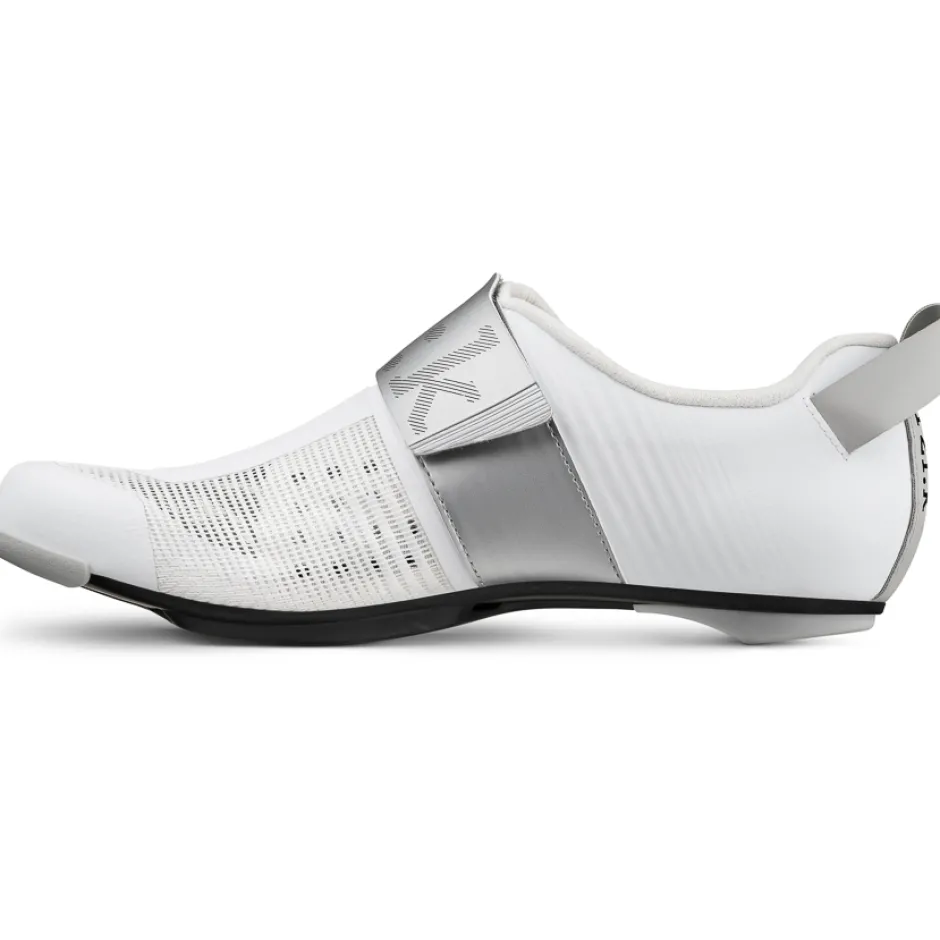 Schoenen|Triathlon Schoenen < Fizik Transiro Hydra Aeroweave Carbon Triatlon-Schoenen Heren - Wit / Zilver