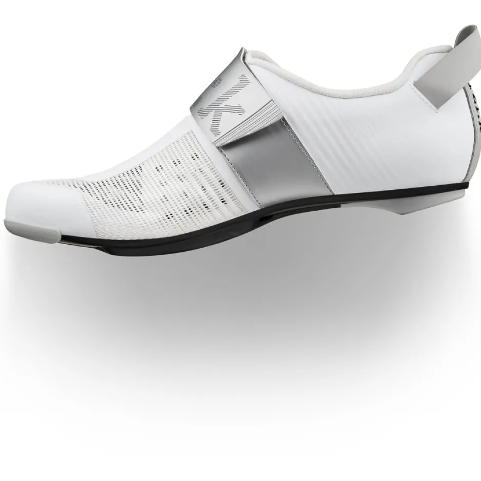 Schoenen|Triathlon Schoenen < Fizik Transiro Hydra Aeroweave Carbon Triatlon-Schoenen Heren - Wit / Zilver