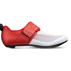 Fizik Transiro Hydra Triatlon-Schoenen Unisex - Wit / Metallic Red