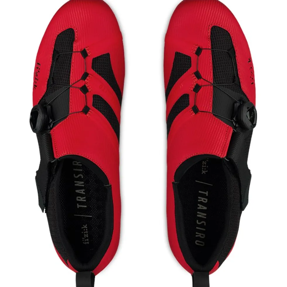 Fizik Transiro Infinito R3 Triatlon-Schoenen - rood/zwart