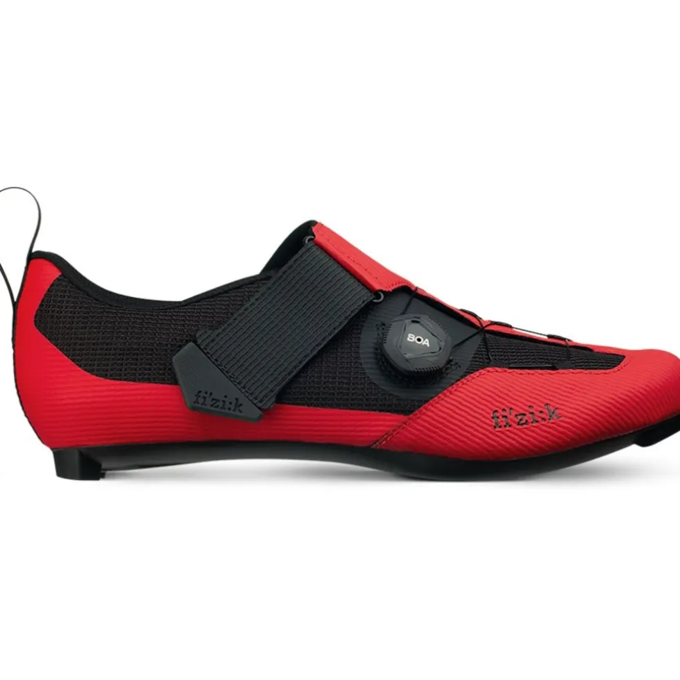 Fizik Transiro Infinito R3 Triatlon-Schoenen - rood/zwart