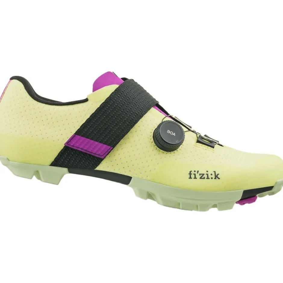 Mtb-Schoenen|Mtb-Schoenen < Fizik Vento Ferox Carbon MTB-Schoenen Unisex - lime/purple