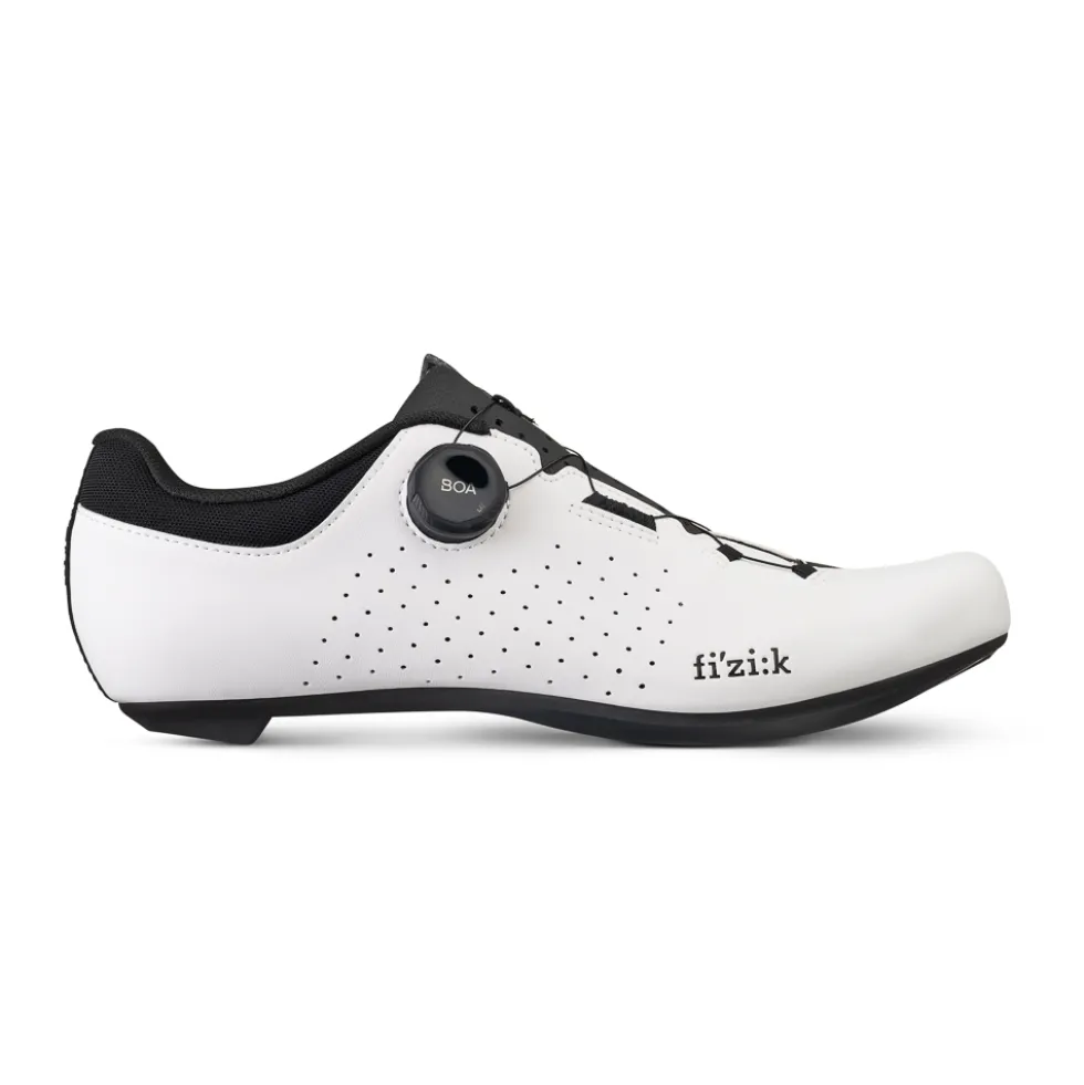 Fizik Vento Omna Racefietsschoenen Unisex - Wide - wit/zwart