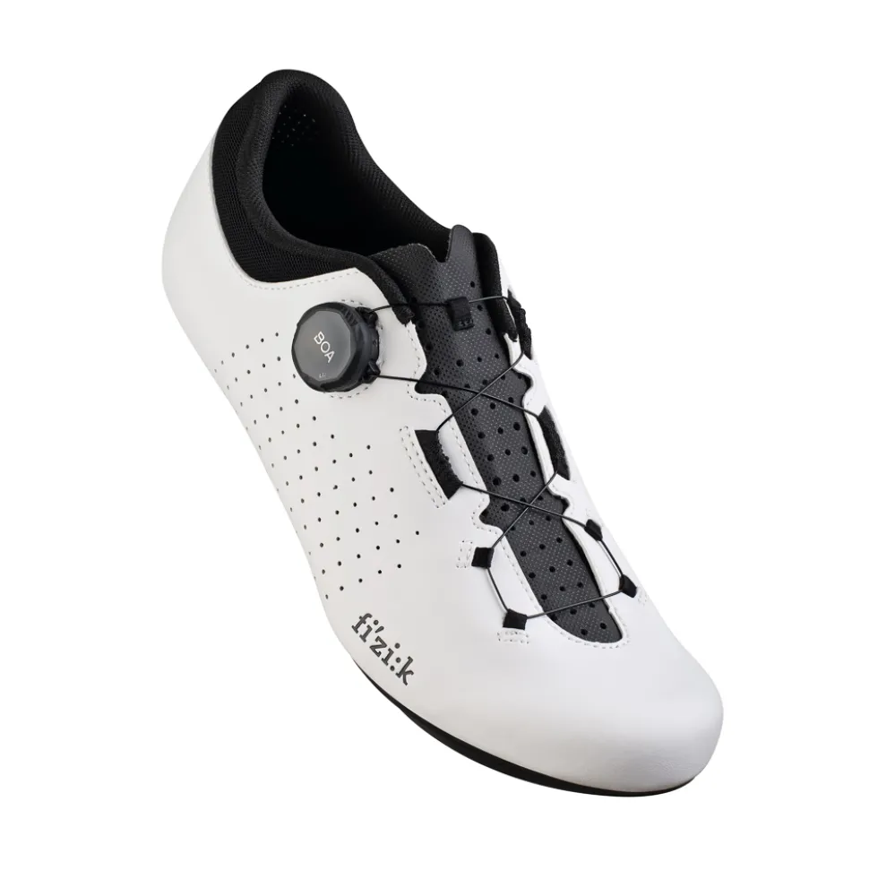 Fizik Vento Omna Racefietsschoenen Unisex - Wide - wit/zwart