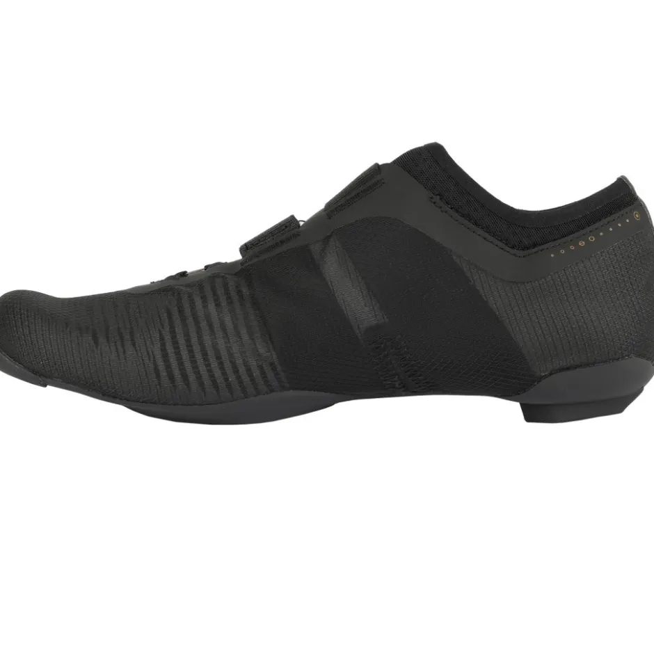 Klikschoenen|Wielrenschoenen < Fizik Vento Vega Carbon Racefietsschoenen - coal black/black