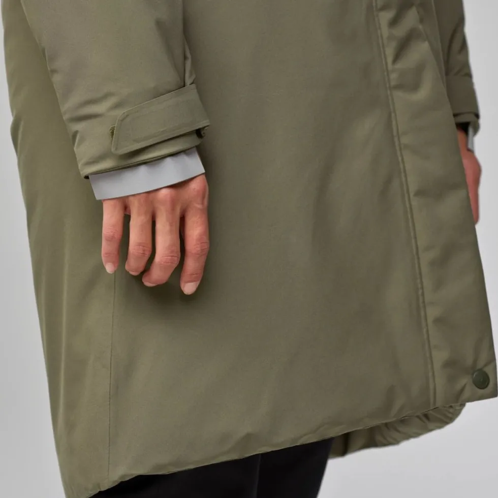 Fjällräven HC Hydratic Padded Parka Dames - fossil