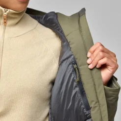 Fjällräven HC Hydratic Padded Parka Dames - fossil
