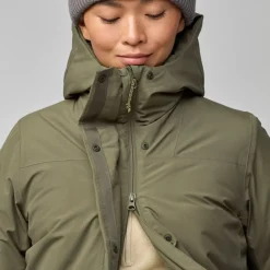 Fjällräven HC Hydratic Padded Parka Dames - fossil