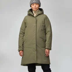 Fjällräven HC Hydratic Padded Parka Dames - fossil