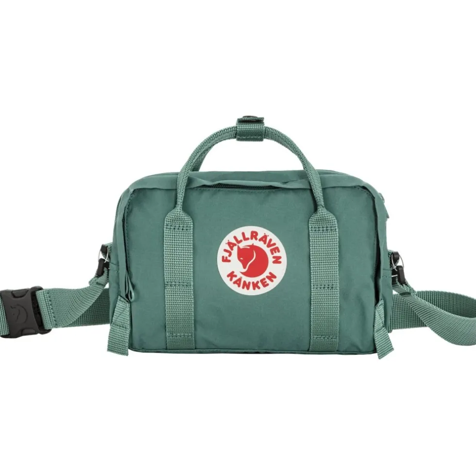 Fjällräven Kånken 4L Crossbody tas - frost green