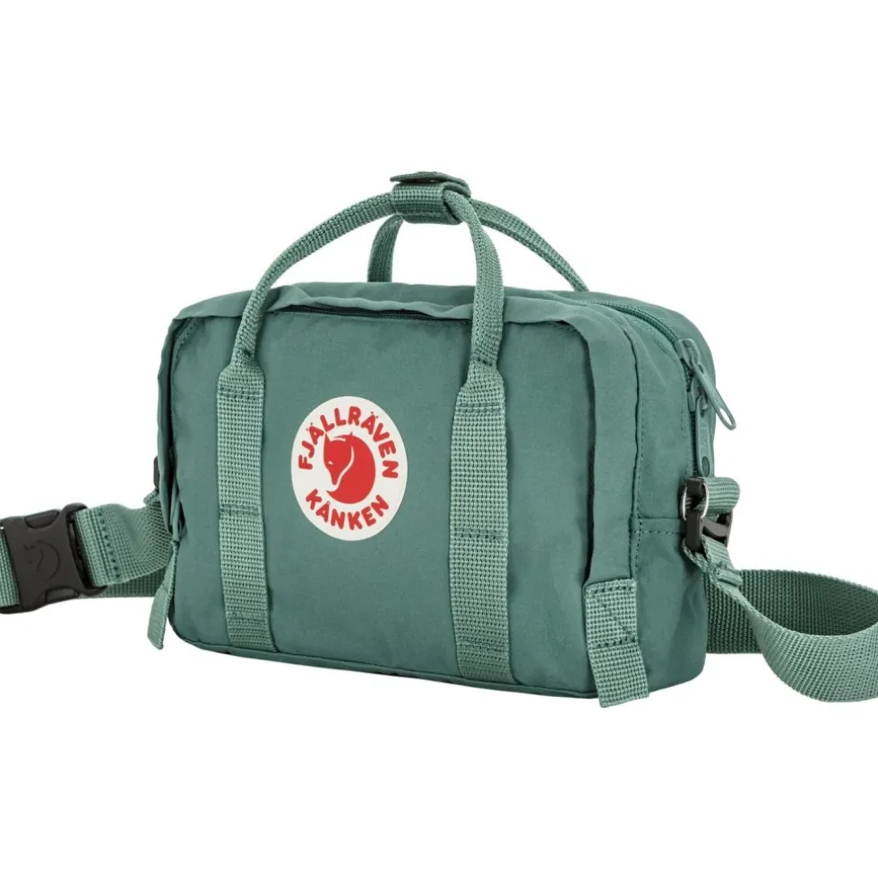 Fjällräven Kånken 4L Crossbody tas - frost green