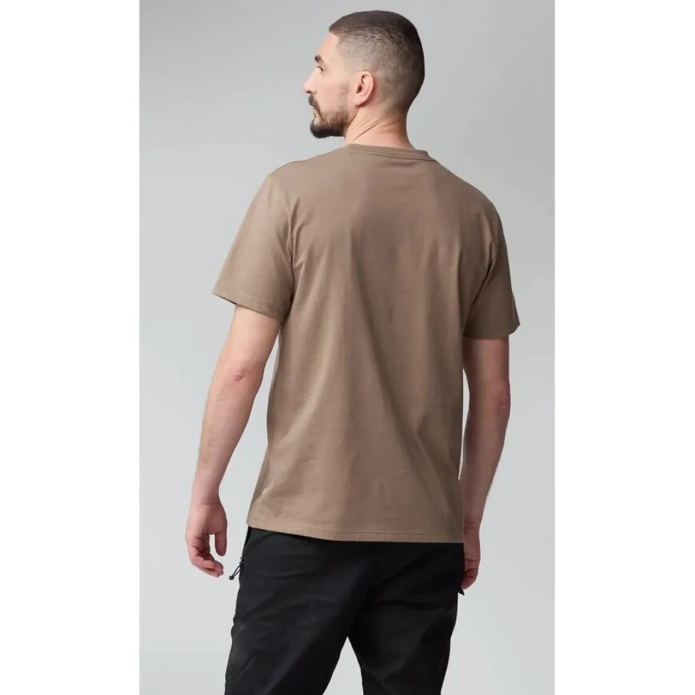 Fjällräven Multicolor Logo T-Shirt Heren - laurel green