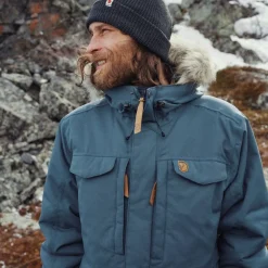 Fjällräven Nuuk Parka Heren - dark oak