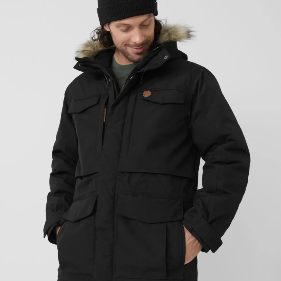 Fjällräven Nuuk Parka Heren - dark oak