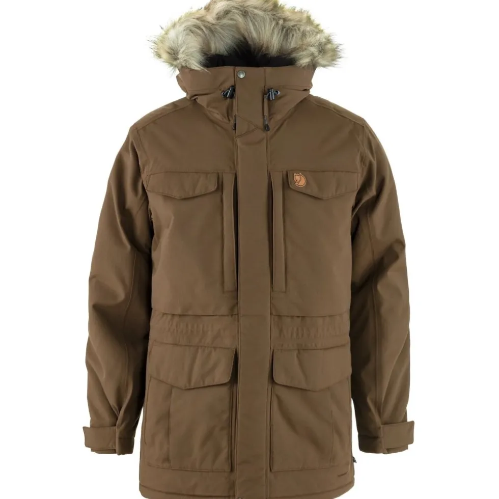 Fjällräven Nuuk Parka Heren - dark oak