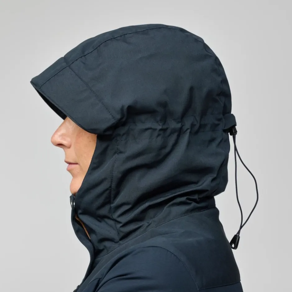 Jacks < Fjällräven Stina Padded Jas Dames - port